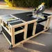 Miter Saw Table Saw Workbench - Workbench - Workbench Plans - Flip Top Workbench - Miter Saw Workbench - Table Saw Workbench